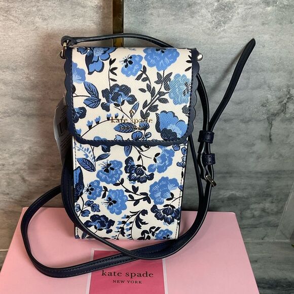 Kate Spade Madison Vase‎ Floral North South Crossbody - Picture 3 of 9